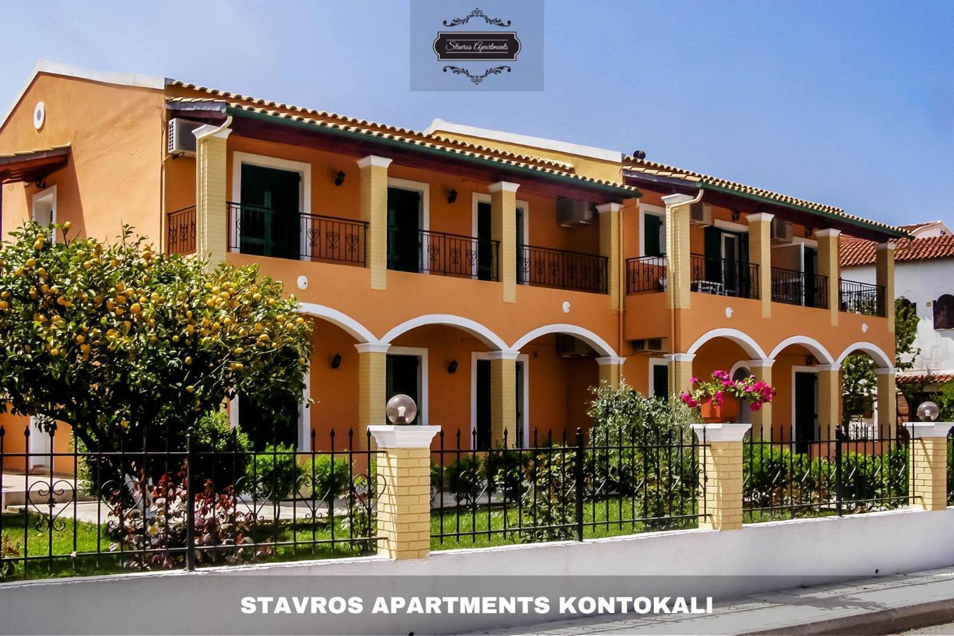 Stavros Apartments Kontokali Next To Gouvia Marina Exteriör bild