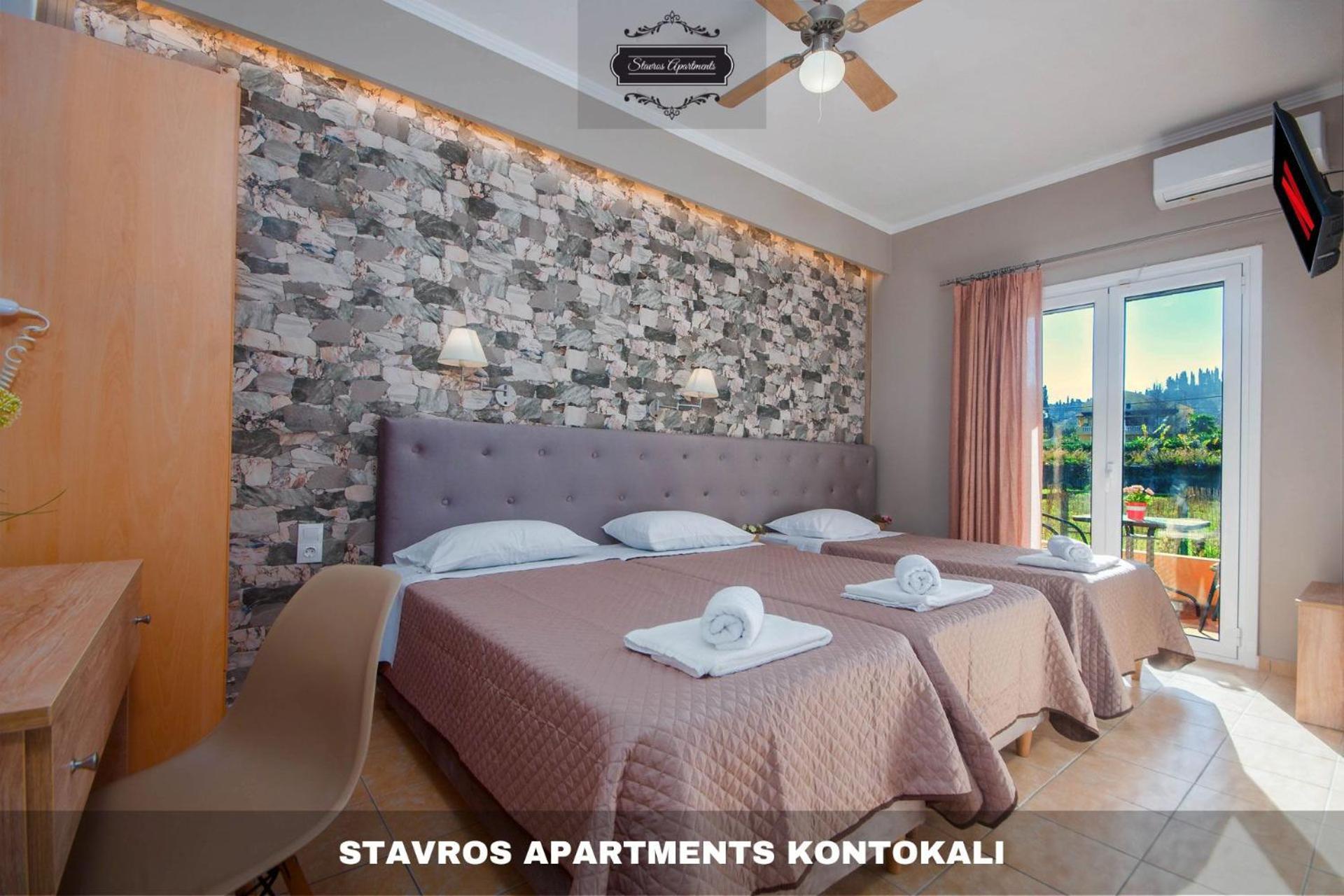 Stavros Apartments Kontokali Next To Gouvia Marina Exteriör bild
