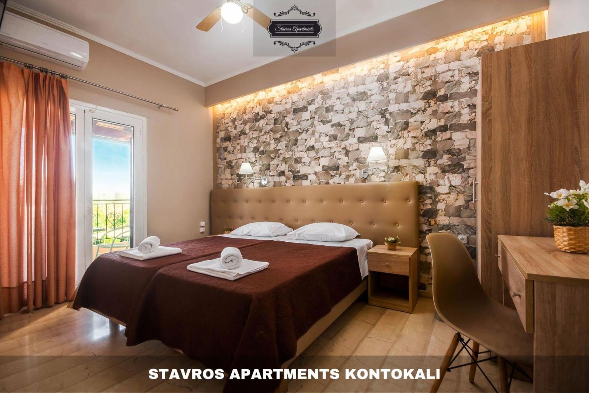 Stavros Apartments Kontokali Next To Gouvia Marina Exteriör bild
